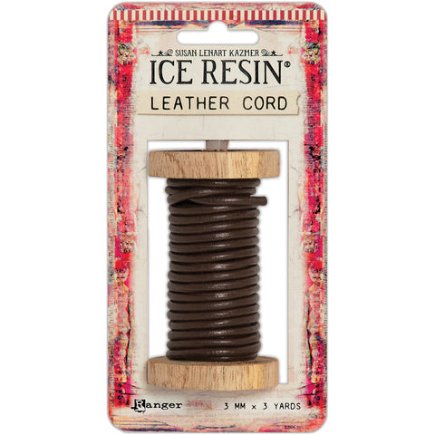 Ice Resin Leather Cording Soft 3mm