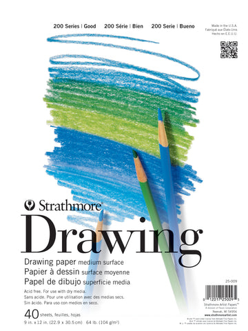 Strathmore Student Drawing Pad 9"X12"