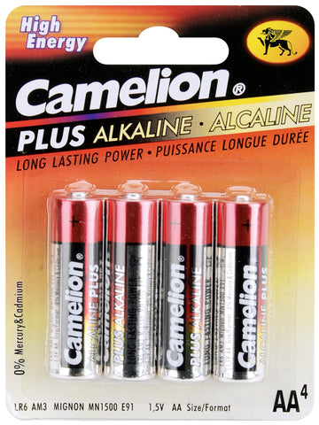 Alkaline Batteries 4/Pkg