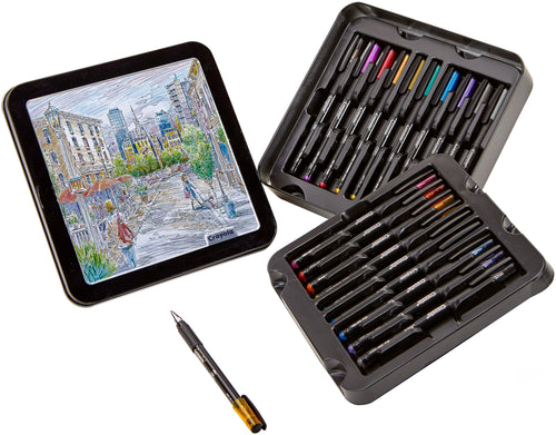 Crayola Signature Detailing Gel Pens W/Tin