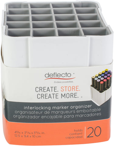 Deflecto Interlocking Marker Organizer