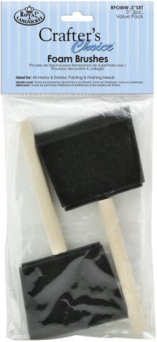 Foam Brushes 10/Pkg