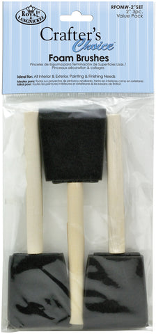 Foam Brushes 12/Pkg