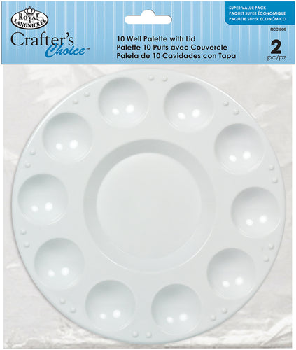 Crafter's Choice 10 Well Palette W/Lid