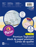 Pacon Premium Tagboard Paper 8.5"X11" 50 Sheets/Pkg