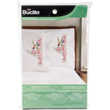 Bucilla Stamped Embroidery Pillowcase Pair 20&quot;X30&quot;