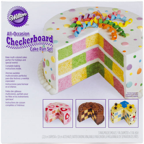 Checkerboard Cake Pan Kit