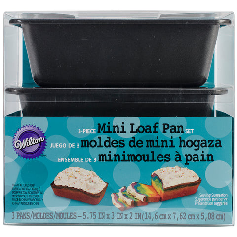 Mini Loaf Pans 3/Pkg