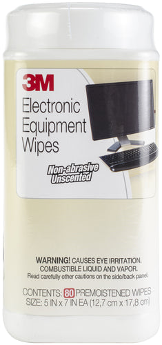 Electronic Equipment Cleaning Wipes 80/Pkg
