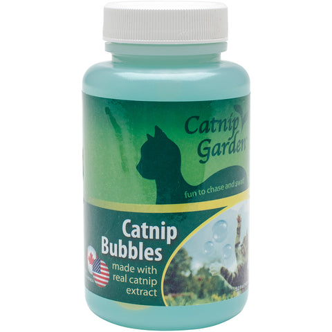 Multipet Catnip Garden Bubbles 5oz
