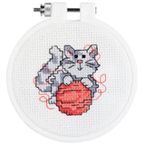 Janlynn/Kid Stitch Mini Counted Cross Stitch Kit 3" Round