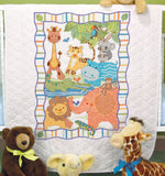 Dimensions/Baby Hugs Quilt Stamped Cross Stitch Kit 34"X43"