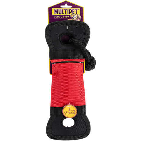 Multipet Fire-Hose Durable Crinkle Toy 12"