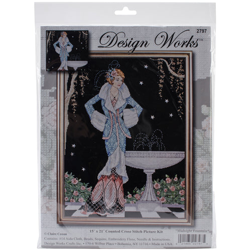 Design Works Counted Cross Stitch Kit 15"X21"