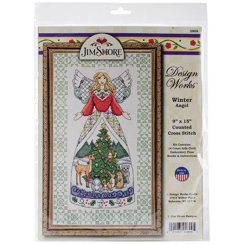Design Works Counted Cross Stitch Kit 9"X15"