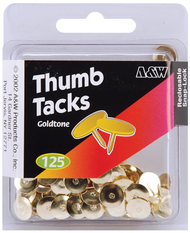Thumbtacks 125/Pkg