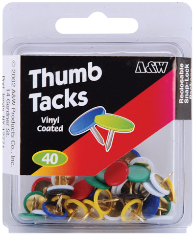 Thumbtacks 40/Pkg