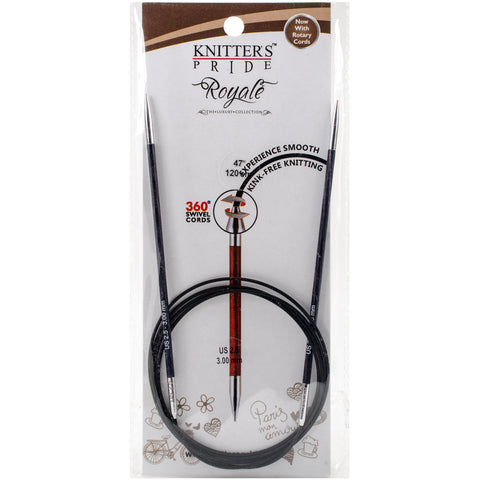 Knitter's Pride-Royale Fixed Circular Needles 47"