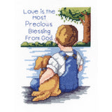 Janlynn Mini Counted Cross Stitch Kit 5"X7"