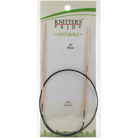 Knitter's Pride-Naturalz Fixed Circular Needles 24"
