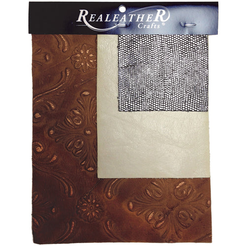 Realeather Crafts Leather Trim Pack 3/Pkg