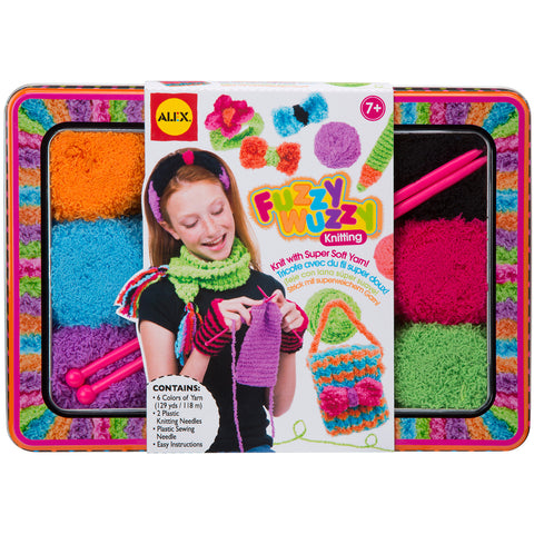 Fuzzy Wuzzy Knitting Kit
