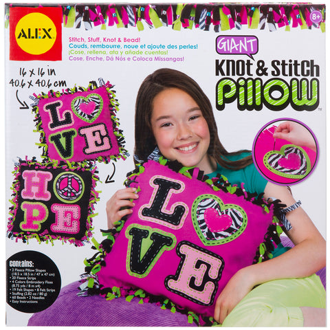 Giant Knot & Stitch Pillow Kit