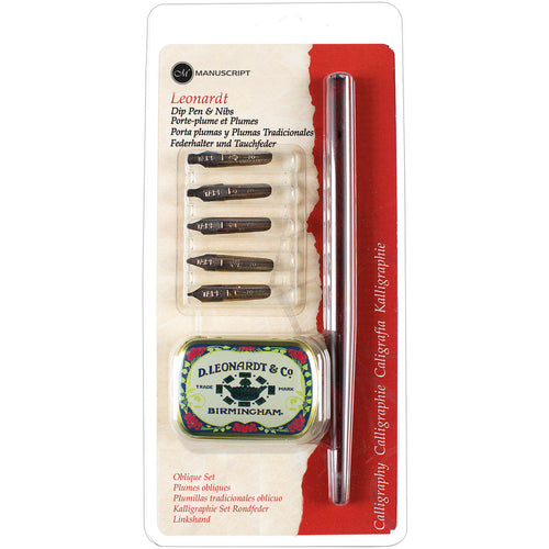 Manuscript Oblique Dip Pen Set