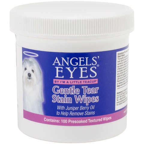 Angels' Eyes Gentle Tear Stain Wipes 100/Pkg