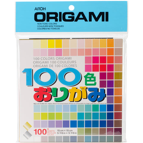Origami Paper 5.875"X5.875" 100/Pkg