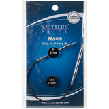 Knitter's Pride-Nova Platina Fixed Circular Needles 10"