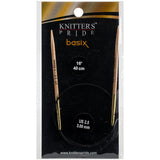 Knitter's Pride-Basix Fixed Circular Needles 16"