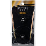 Knitter's Pride-Basix Fixed Circular Needles 16"