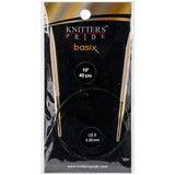 Knitter's Pride-Basix Fixed Circular Needles 16"