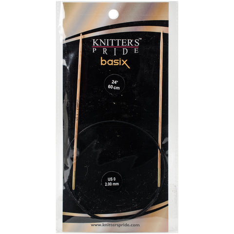Knitter's Pride-Basix Fixed Circular Needles 24"