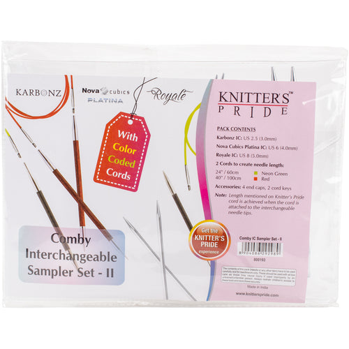 Knitter's Pride-Comby Interchangeable Sampler Set of 3