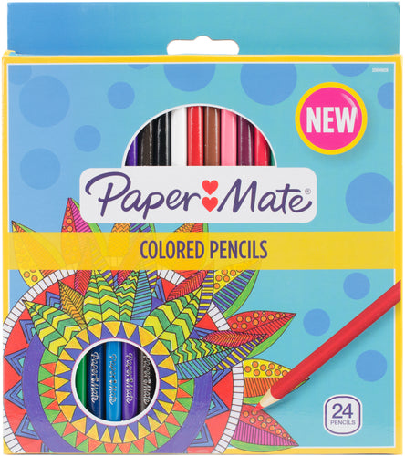 Paper Mate Colored Pencils 24/Pkg