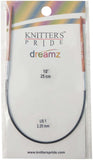 Knitter's Pride-Dreamz Fixed Circular Needles 10"