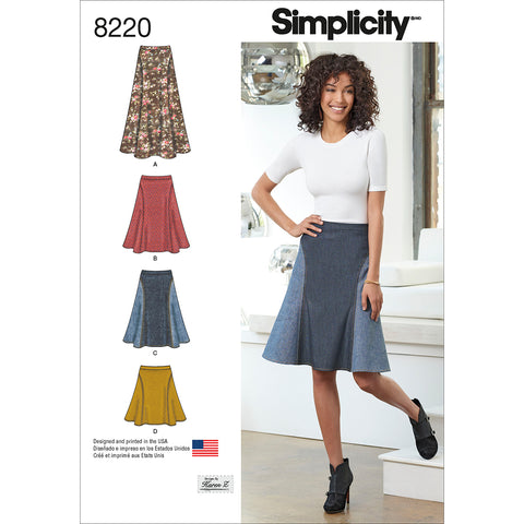 Simplicity Karen Z Misses Skirt