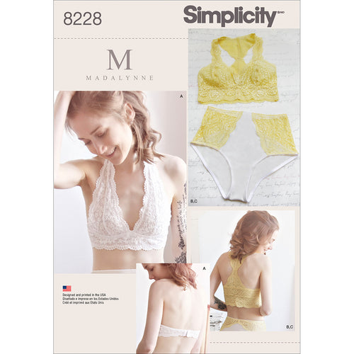 Simplicity Madalynne Misses Soft Cup Bras & Panties