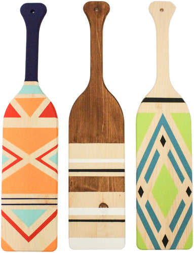 Solid Pine Wood Paddle