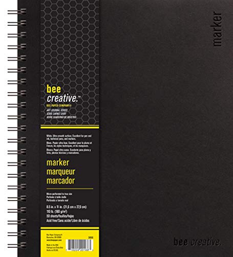 Bee Paper Company BEE-20005 Creative Marker Book, 8-1/2" x 11"