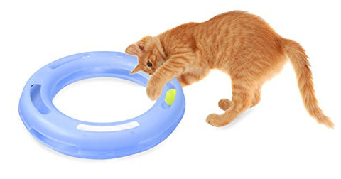Petmate Crazy Circle Interactive Cat Toy, Small