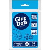 Glue Dots .5" 36/Pkg