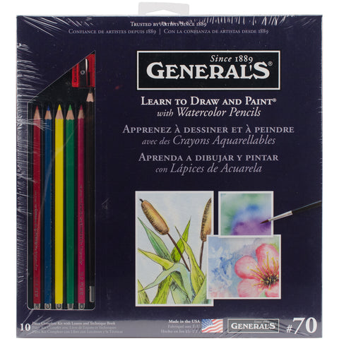 Learn To Draw And Paint With Watercolor Pencils
