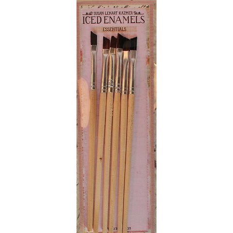 Ice Resin Essentials Brushes 6/Pkg