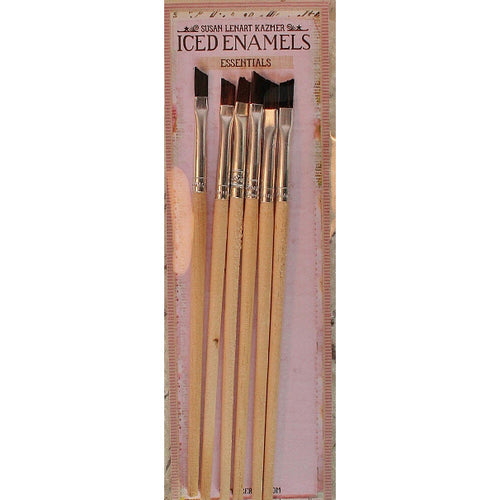 Ice Resin Essentials Brushes 6/Pkg