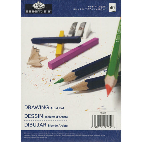 essentials(TM) Drawing Artist Paper Pad 5"X7"