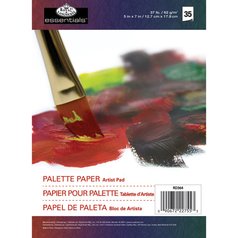 essentials(TM) Palette Artist Paper Pad 5"X7"