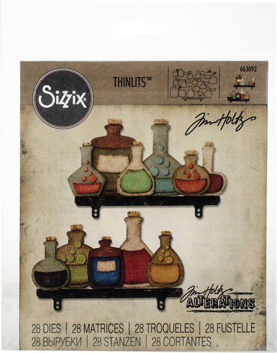 Sizzix Thinlits Dies By Tim Holtz 28/Pkg